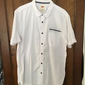 Levi's button up tee
